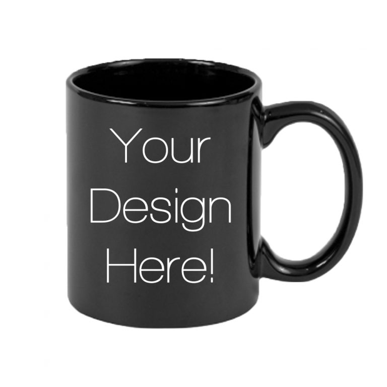 Customized Black Mug